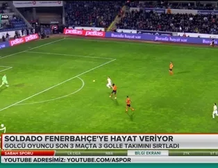 Soldado Fenerbahçe'ye hayat veriyor
