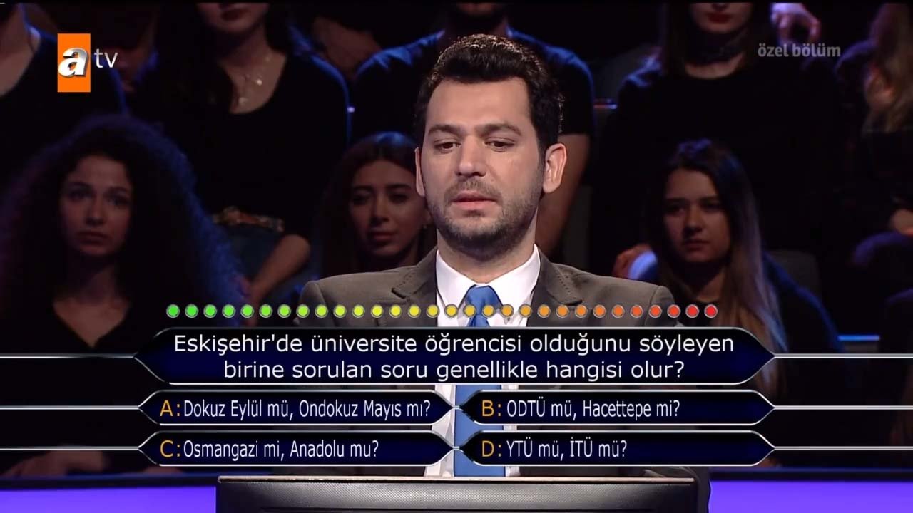 Kim Milyoner Olmak İster özel bölümüne damga vuran futbol sorusu