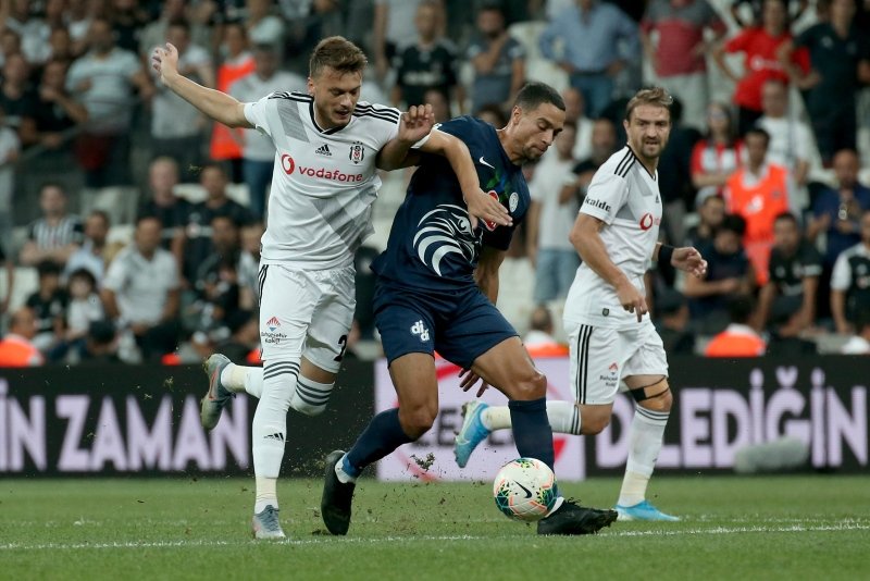 Beşiktaş - Ç. Rizespor maçından kareler