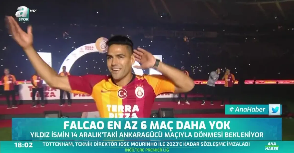 Falcao en az 6 maç daha yok