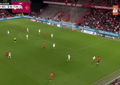 Lukebakio ile Belçika 2. gole yaklaştı!