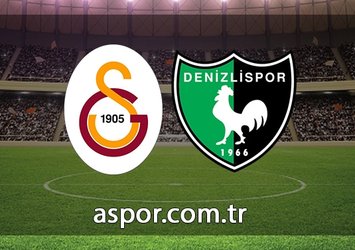 Galatasaray - Denizlispor | CANLI