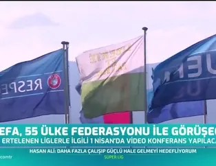 UEFA 55 ülke federasyonu ile görüşecek