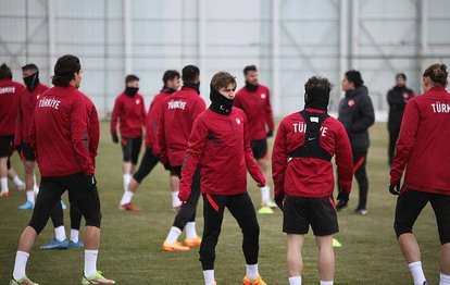 A Milli Takım İtalya maçı hazırlıklarına başladı