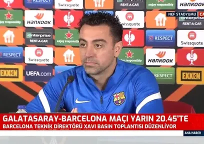 Xavi: Çok zor bir atmosfer olacak