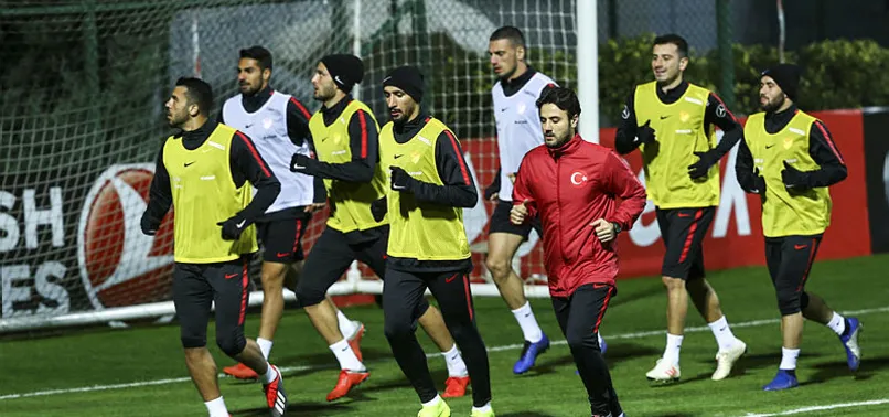 A Milli Takım, İsveç maçına hazırlanıyor