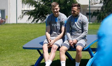 Trabzonspor'da neşeli antrenman