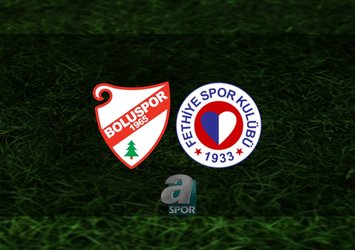 Boluspor - Fethiyespor maçı saat kaçta?