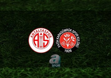 Antalyaspor - Karagümrük | CANLI