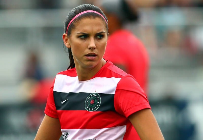 Dünyanın en güzel forveti: Alex Morgan