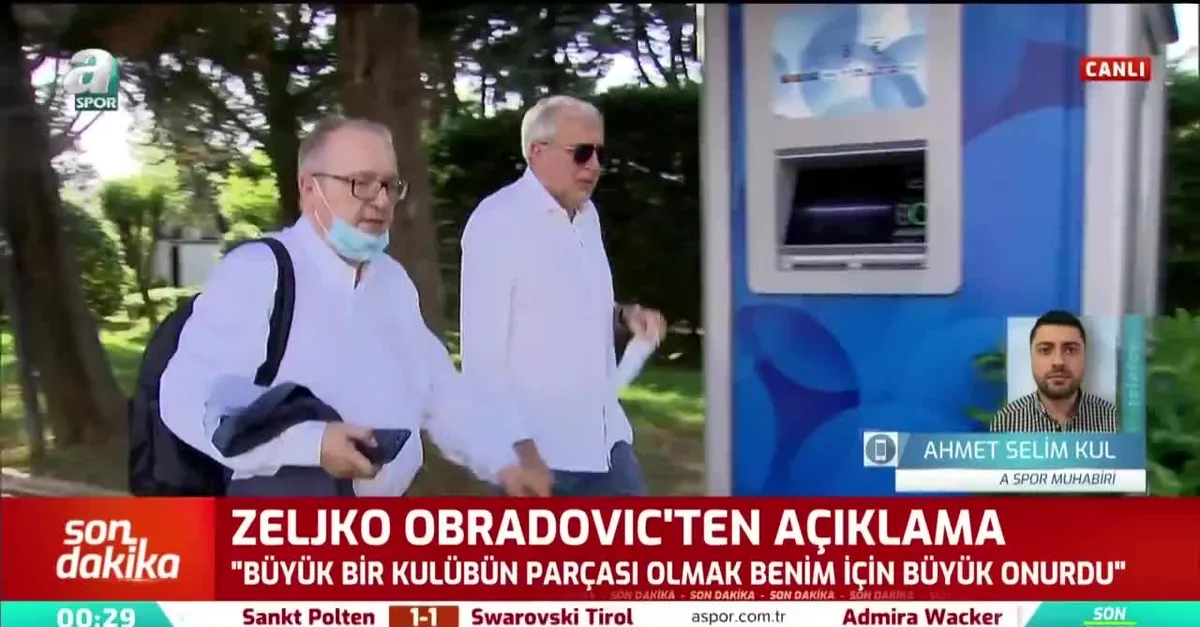 F.Bahçe'de Obradovic dönemi sona erdi