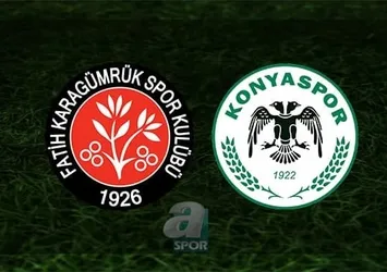 Karagümrük - Konyaspor | CANLI