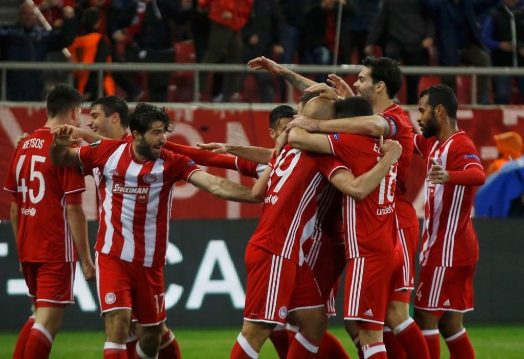 Olympiakos - Beşiktaş maçından kareler