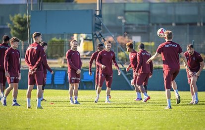 Trabzonspor, Galatasaray maçı hazırlıklarına devam etti