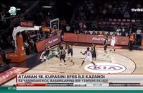 Ataman 18. kupasını Efes ile kazandı
