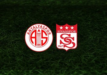 Antalyaspor - Sivasspor maçı saat kaçta ve hangi kanalda?