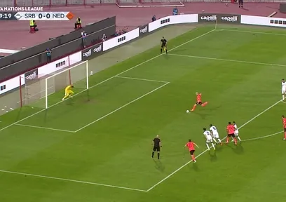 Sırbistan 1-2 Hollanda | MAÇ ÖZETİ