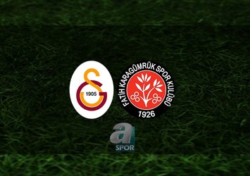 Galatasaray - Karagümrük maçı ne zaman?