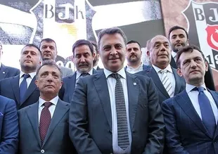 Fikret Orman yeni yönetimini tanıttı