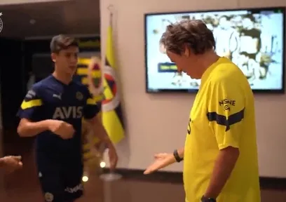 Jorge Jesus ve Arda Güler'in eğlenceli anları!