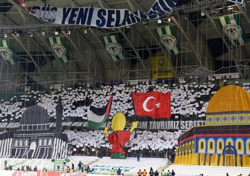 Atiker Konyaspor'dan anlamlı koreografi