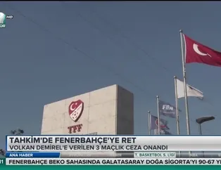 Tahkim'den Fenerbahçe'ye ret