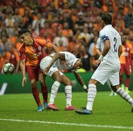Galatasaray - PSG maçından kareler