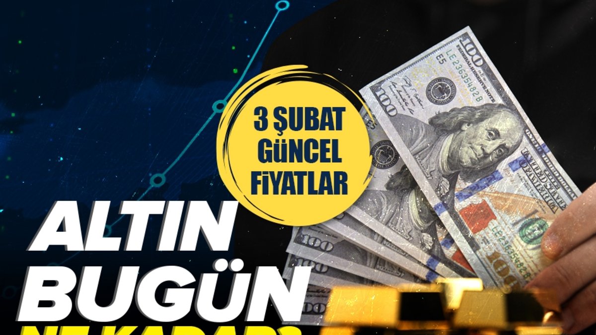 Gram altın ne kadar? 3 Şubat güncel altın fiyatları! Altın fiyatları düşecek mi?