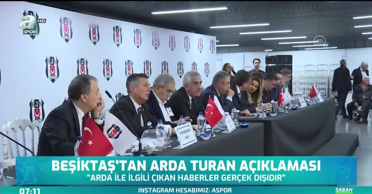 Beşiktaş'tan Arda Turan açıklaması