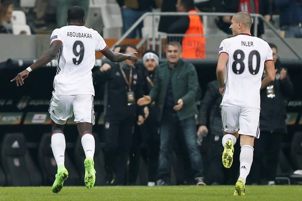 Beşiktaş - Hapoel Beer Sheva maçından kareler