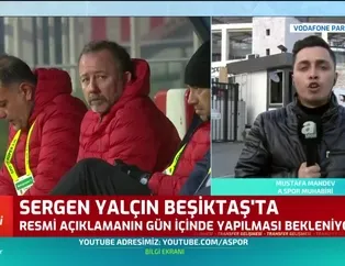 Sergen Yalçın Beşiktaş'ta