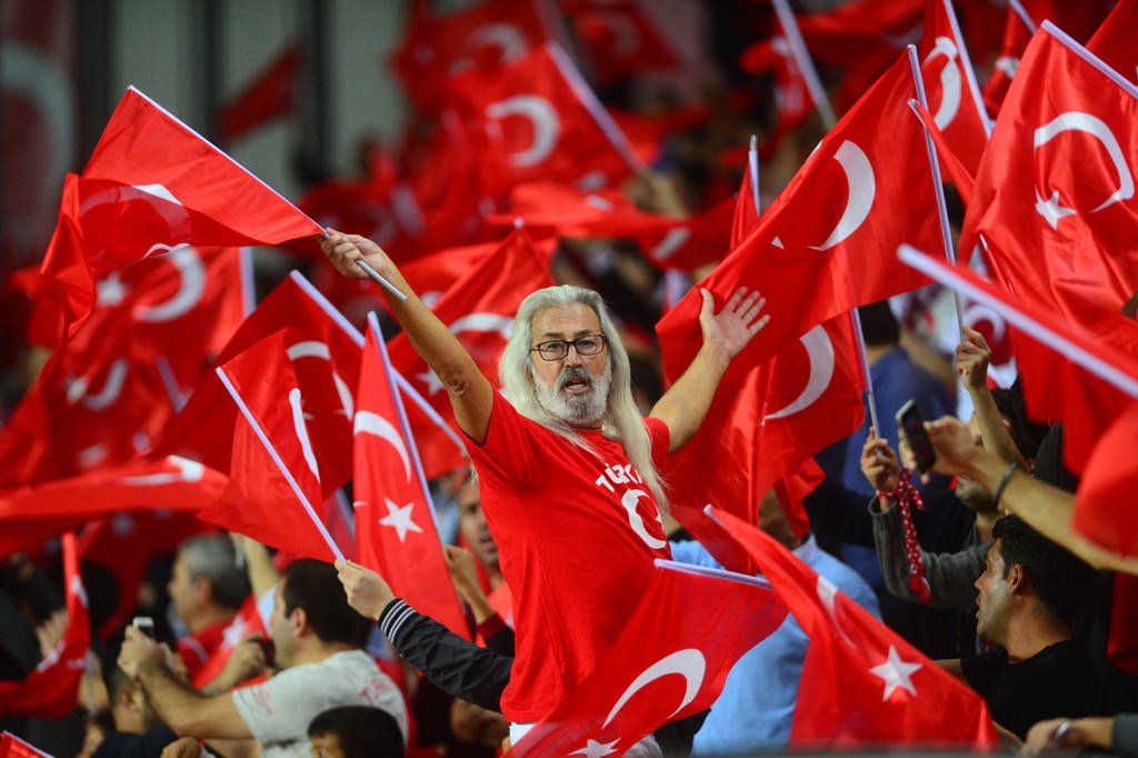 Türkiye-Kosova maçından kareler