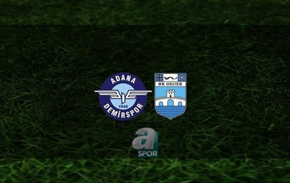 ADANA DEMİRSPOR OSİJEK CANLI MAÇ İZLE 📺 | Adana Demirspor - Osijek maçı hangi kanalda? ADS maçı saat kaçta?
