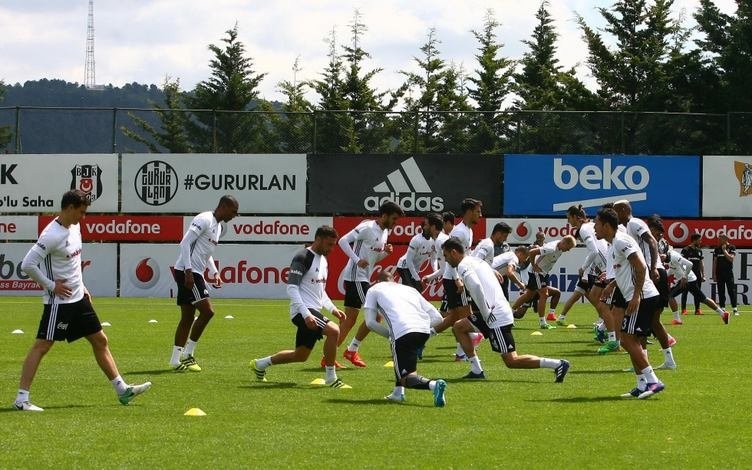Beşiktaş idmanında gerginlik