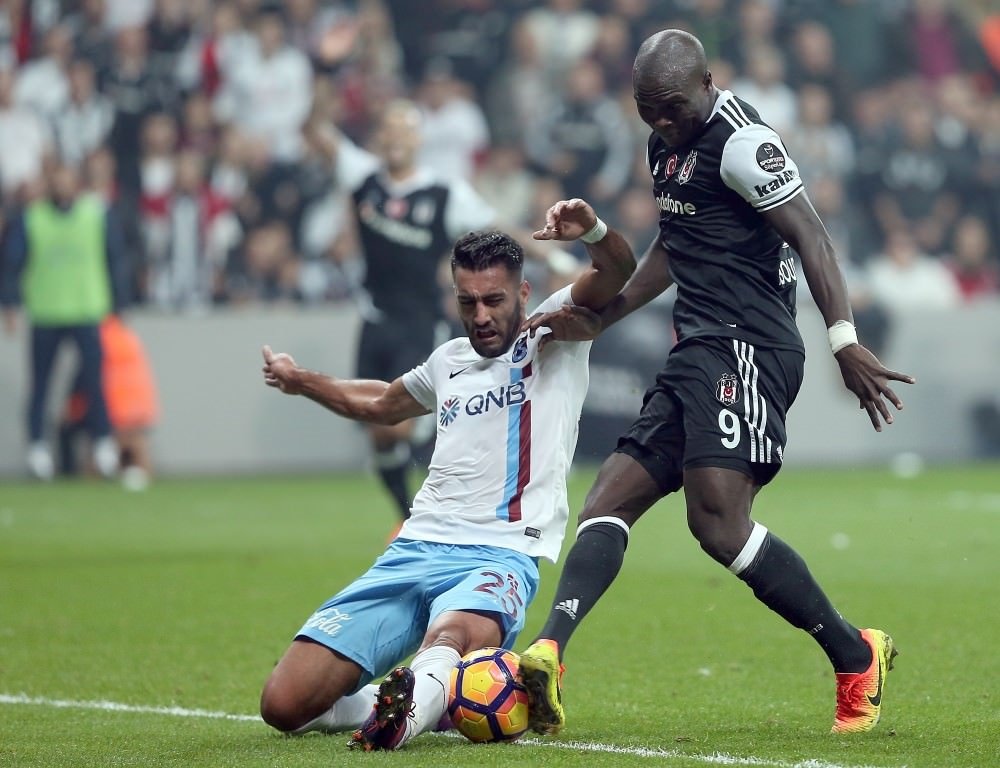 Beşiktaş-Trabzonspor karşılaşmasından kareler
