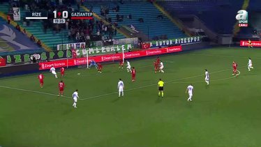 GOL | Çaykur Rizespor 2-0 Gaziantep FK