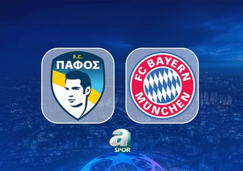 Pafos FC-Bayern Münih maçı saat kaçta?