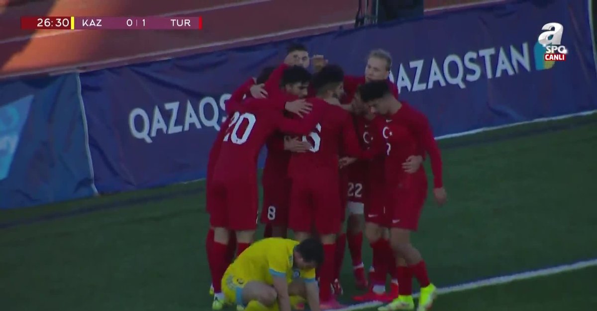 GOL | Kazakistan U21 0-1 Türkiye U21
