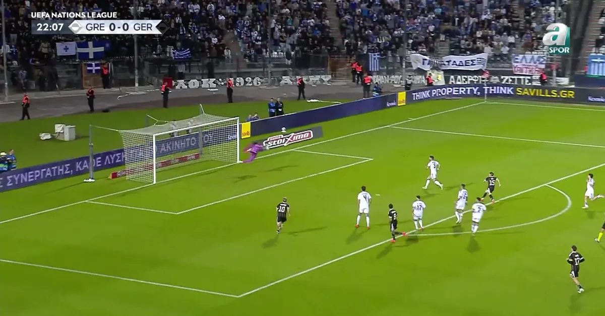 Yunanistan 0-0 Almanya | MAÇ ÖZETİ