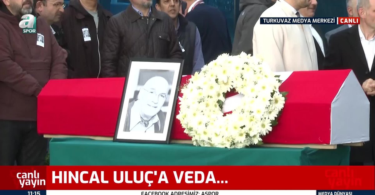 Hıncal Uluç'u son yolculuğuna uğurladık...
