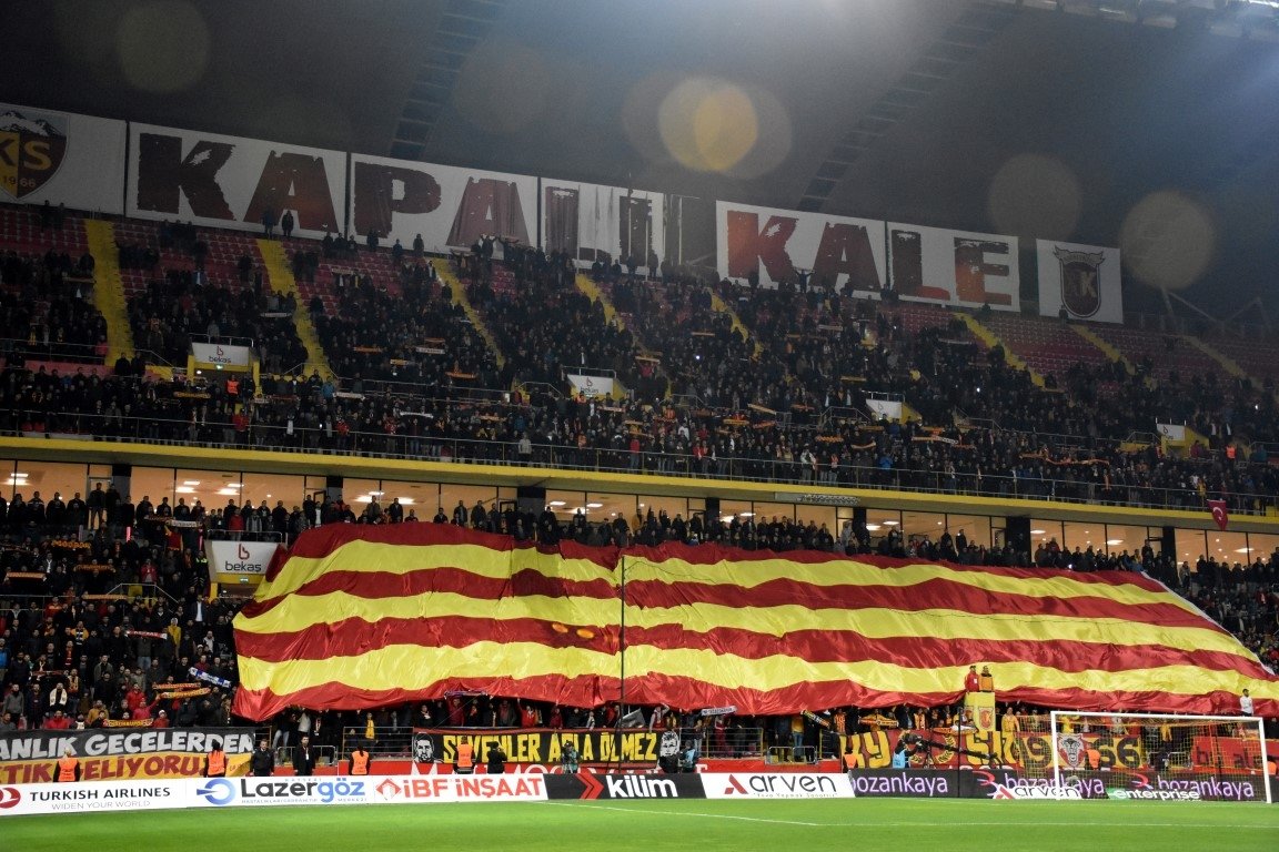 Kayserispor - Fenerbahçe maçından kareler!