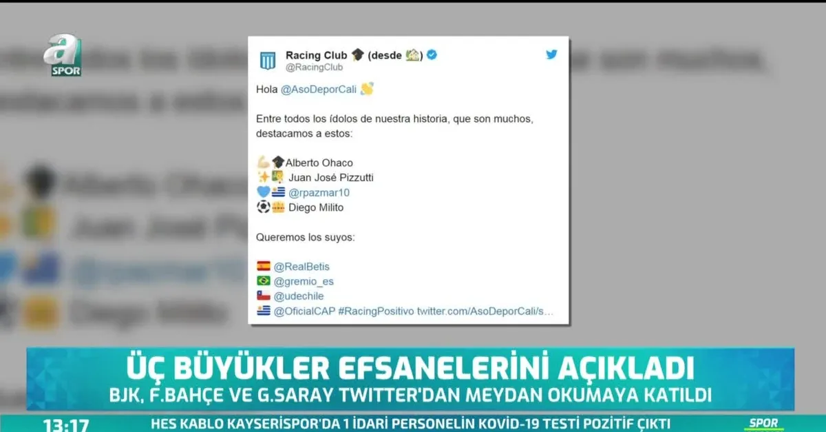 Üç büyükler efsanelerini açıkladı