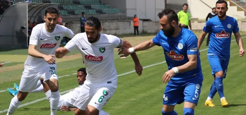 Denizli'de kazanan yok!