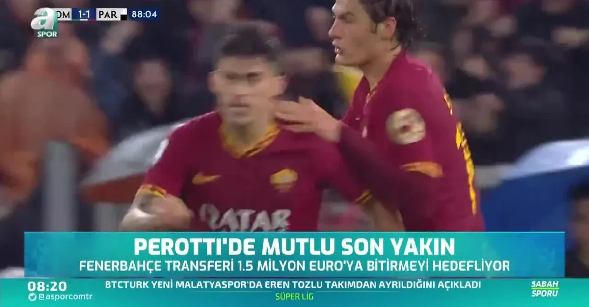 Perotti'de mutlu son yakın