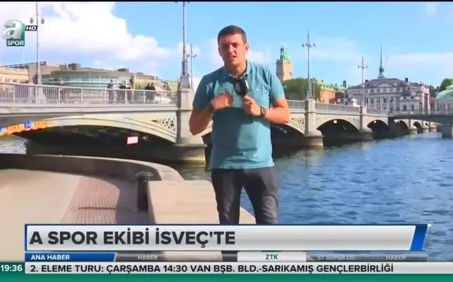 A Spor ekibi İsveç'te