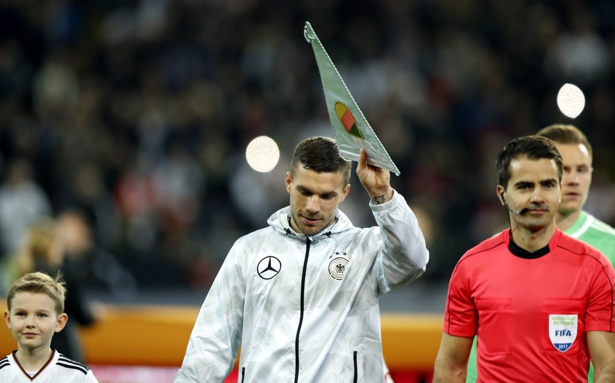 Podolski’ye muhteşem veda!