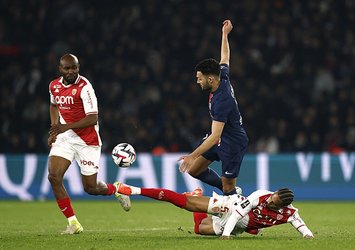PSG Al Musrati'li Monaco'yu farklı mağlup etti!