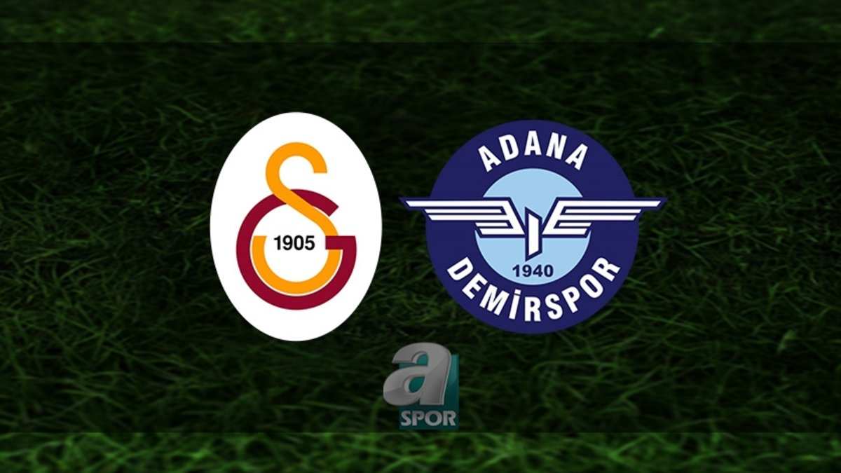 Galatasaray - Adana Demirspor CANLI (Galatasaray - Adana Demirspor maçı canlı anlatım)