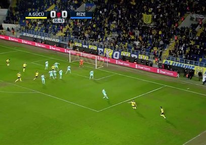 GOL | MKE Ankaragücü 1-0 Çaykur Rizespor