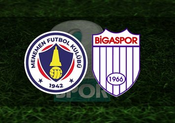 Menemen FK - Bigaspor | CANLI